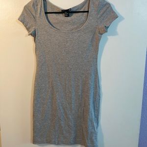 h&m short sleeve bodycon dress